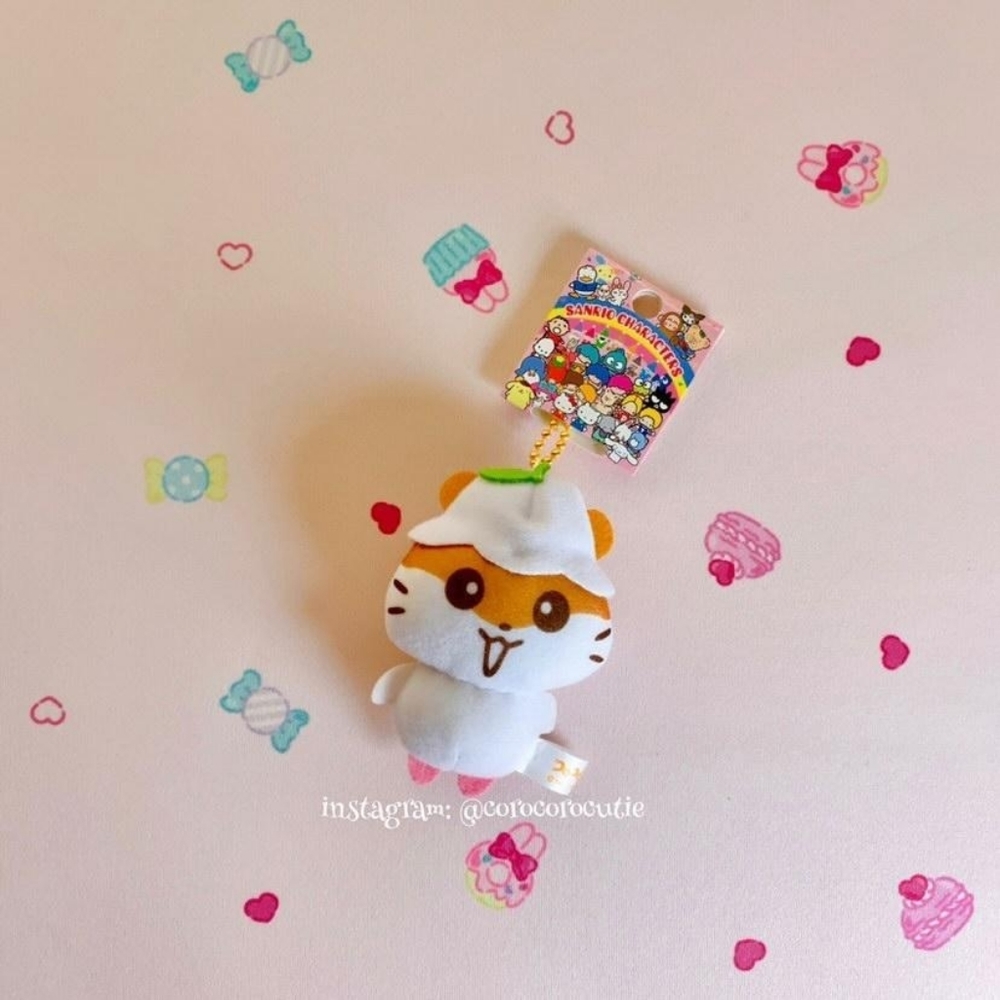 Sanrio Corocorokuririn Mini Mascot Keychain Plush